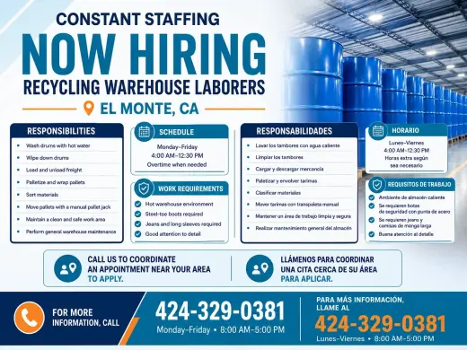 Trabajos en El Monte!
