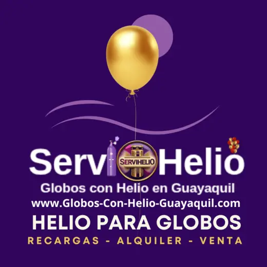 Helio para Globos en Guayaquil Globos con Helio