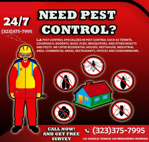 EXTERMINADORES PLAGAS LOS ANGELES