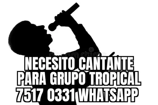 Se Necesita Cantante para Grupo Tropical