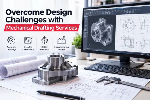 Overcome Design Challenges with Mechanical Drafting Services