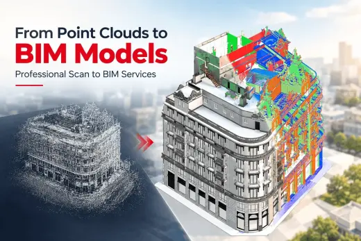 From Point Clouds to BIM Models – Professional Scan to BIM Services