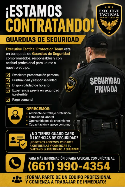Guardias de seguridad