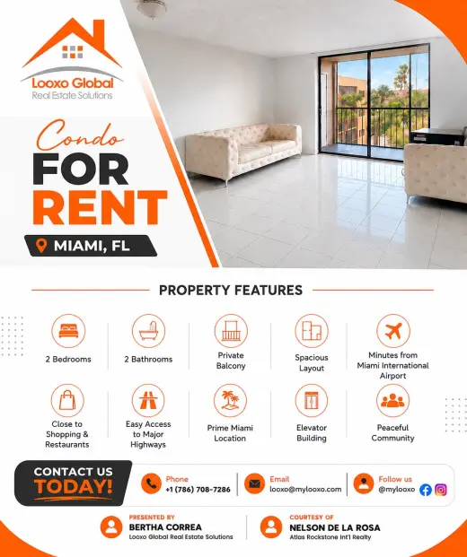 Rent - $2,150 - 2-bedroom, 2-bath