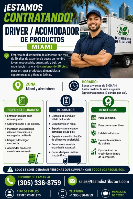 driver despachador
