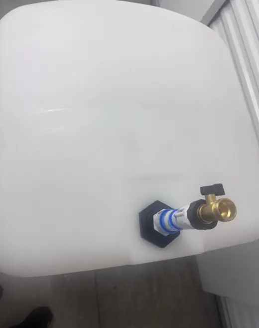 100 galones tanque de agua
