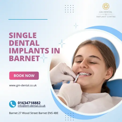 Single Dental Implants In Barnet For Missing Tooth