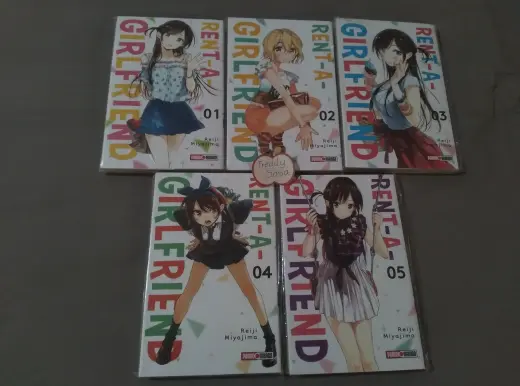 Manga Rent-A-Girlfriend Volúmenes 1-5