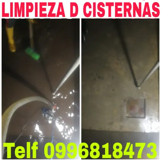 Limpieza de tanques en Sangolquí Teléf 099103831