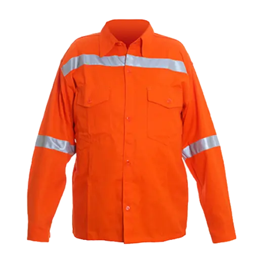 Camisa en tela gabardina para uniformes operativos