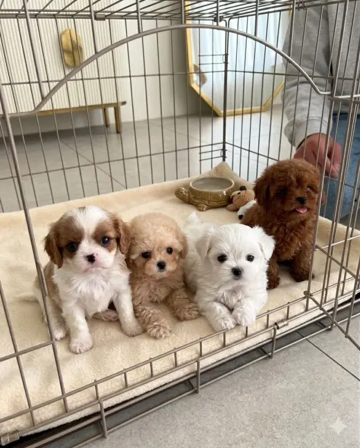 Maltipoo Poodle Perritos