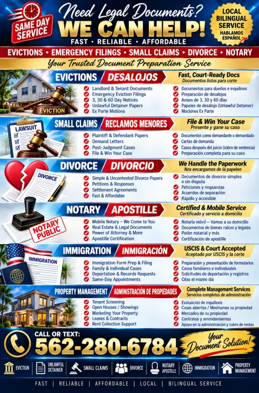 Ayuda con desalojos evictions