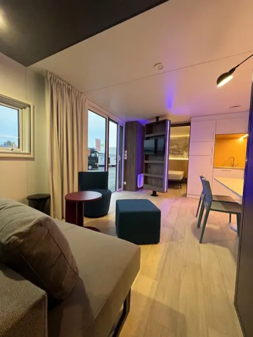 Casa contenedor amueblada con entrega incluida