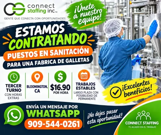 Sanitacion para Fabrica de Galletas