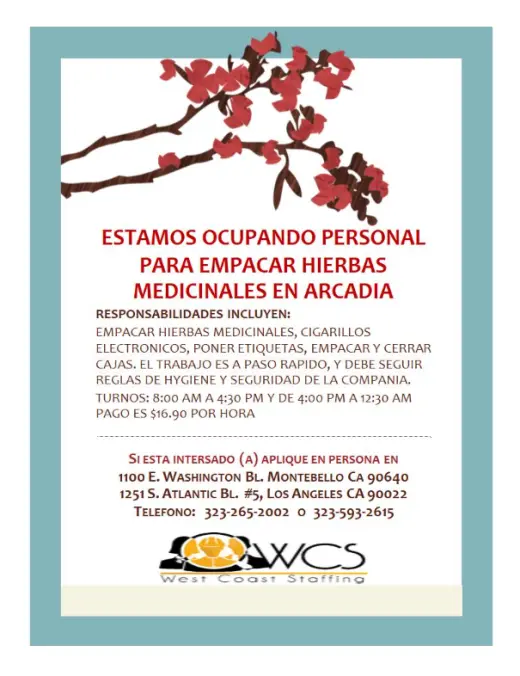 ESTAMOS CONTRATANDO