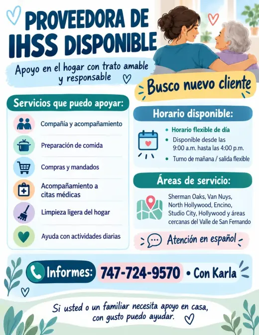 Soy provedora de IHSS