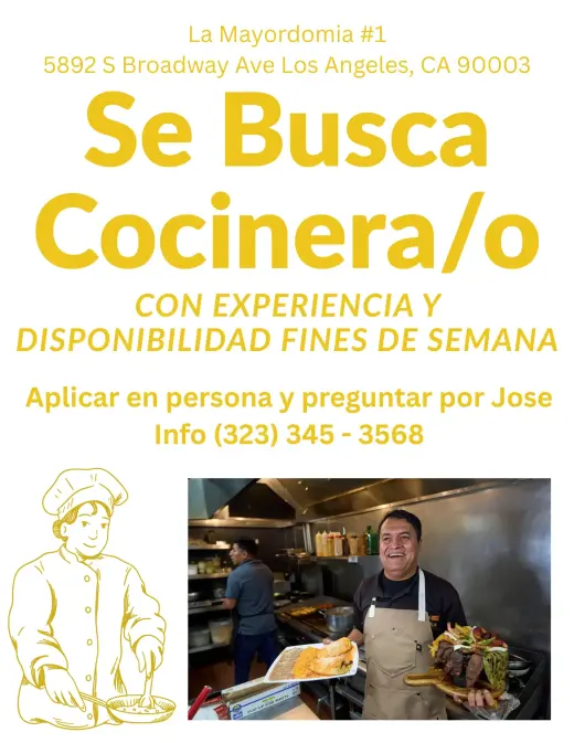 Solicito Cocineros/as