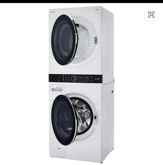 Combo de Lavadora y Secadora LG - Eficiente y Ahorra Espacio
