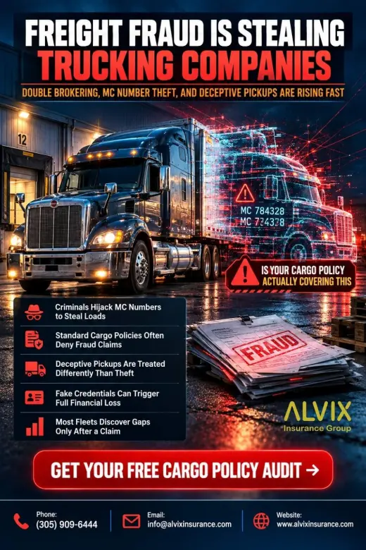 Stop Freight Scams: Cover Your Fleet For Deceptive Pickups