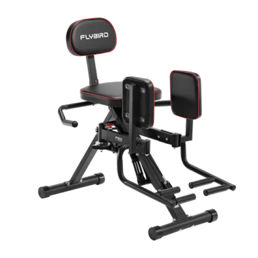 Máquina 2 en 1 · Fácil de usar · Enfoque en glúteos y muslos