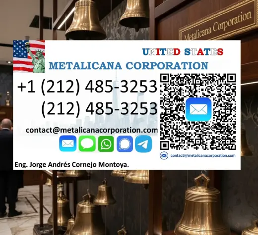 Venta de campanas de bronce en Manhattan Nueva York Estados Unidos