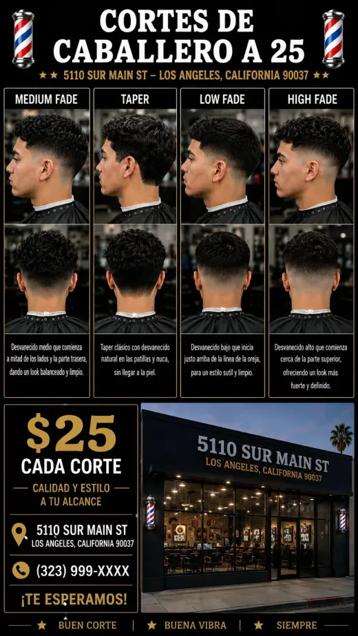 Se solicita barbero con experiencia