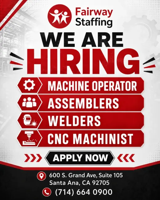 Immediate Openings Available!