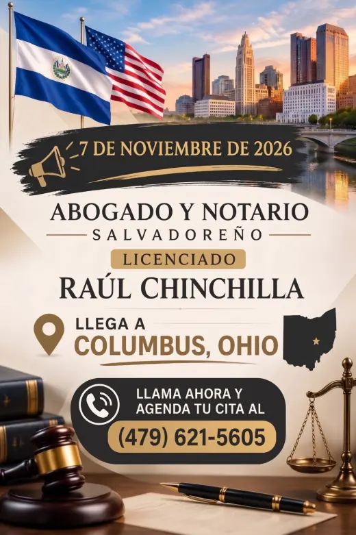 ATENCION SALVADOREÑOS EN COLUMBUS, OHIO!!!