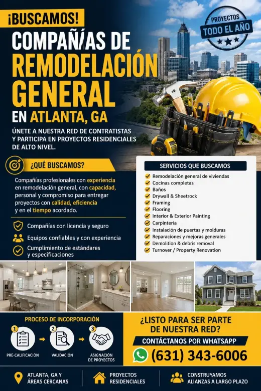 ATLANTA, GA / GENERAL REMODELING CONTRACTORS