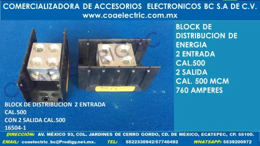 Energy Distribution Block - 500 Amperes