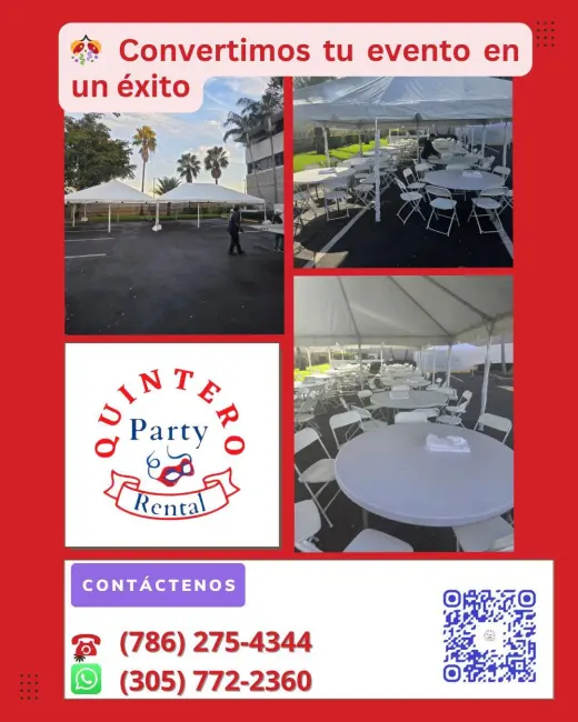 Quintero Partty rental en miami