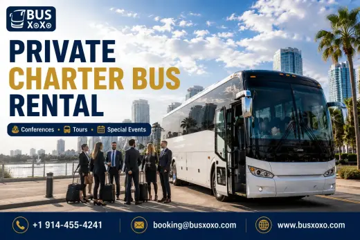 Private Charter Bus Rental in Orlando for Conferences, Tours and Special Events