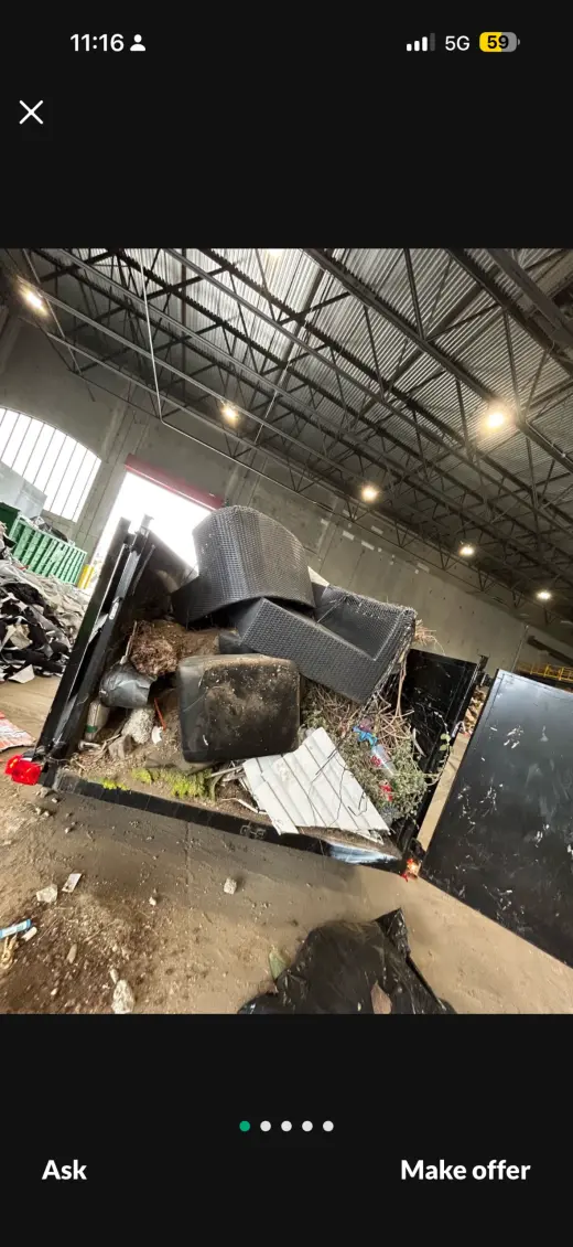 Junk removal, moving services