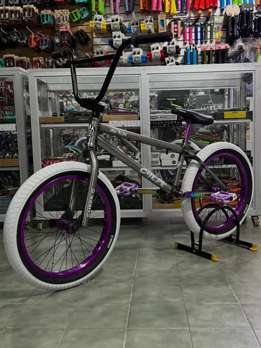 Custom BMX Bike with Unique Design