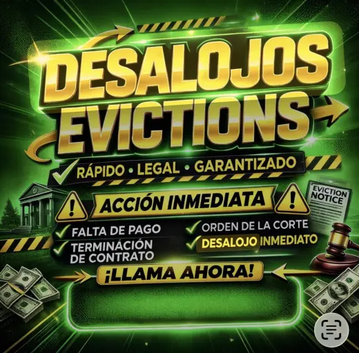 Recibió documentos de desalojo