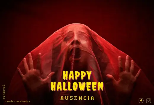 Cuatro Acabados te desea: Happy Halloween !