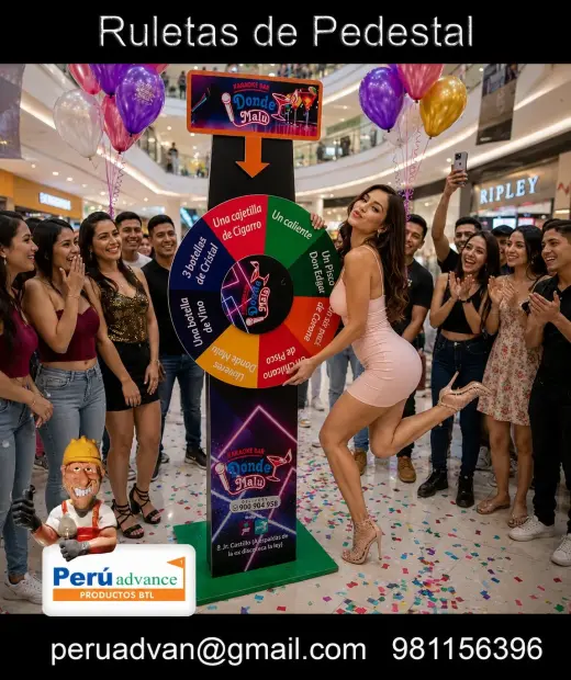 RULETA DE PEDESTAL