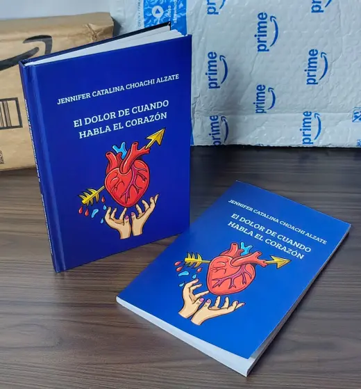 LIBRO DE POESÍA: “EL DOLOR DE CUANDO HABLA EL CORAZÓN” DISPONIBLE EN 3 VERSIONES