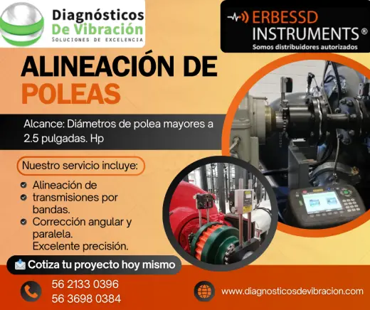 Servicio de alineación de poleas