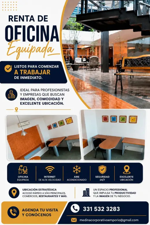 RENTO OFICINA EJECUTIVAS