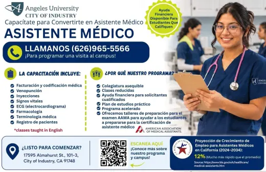 Escuela de Assistente Medico bajo costo