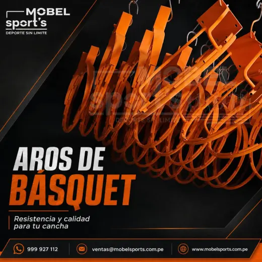 Aros de Básquet Profesionales Reforzados – Alta Resistencia – Mobel Sports