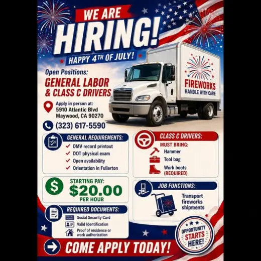 Class C Driver - Box Truck