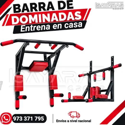 Barra multifuncional -equipa tu espacio de ejercicios - isayaras group