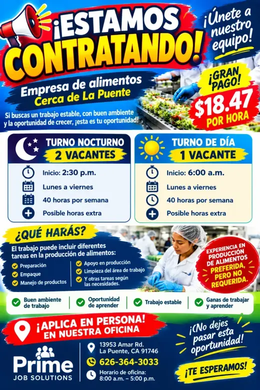 Oportunidad Para Ti!