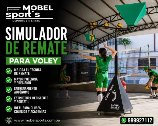 Maquina para entrenamiento de voleibol de alta resistencia / mobel sports