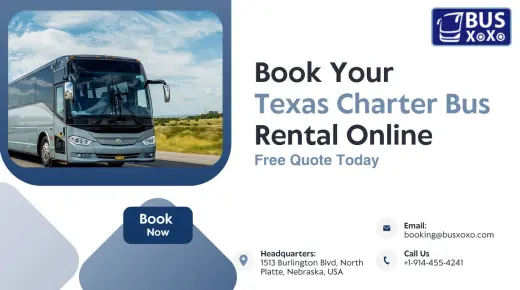 Book Your Texas Charter Bus Rental Online – Free Quote Today