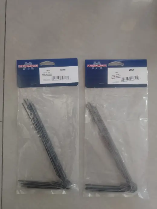 Dientes de Acero para Repuesto de Texturizadores MARSHALLTOWN USA.