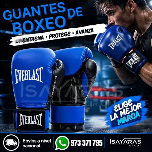 🥊 GUANTES DE BOXEO EVERLAST 💪- ISAYARAS GROUP