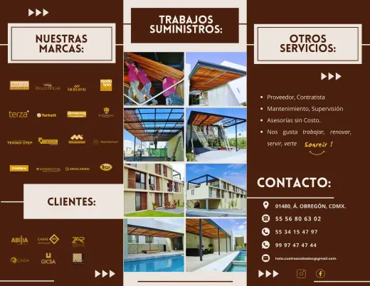 Cuatro Acabados Fabrica Pérgola Artesanal